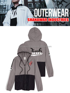 Veste coupe-vent personnalisée pour homme de haute qualité 2023, mince, imperméable, respirante, écologique, pliable, légère, à capuche, personnalisée - Product Image 2