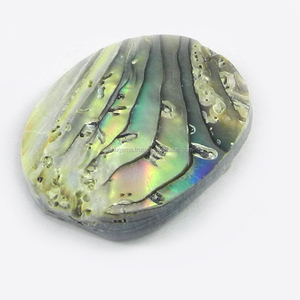 2.60 gms Natural <b>Abalone</b> <b>Shell</b> 19x24mm Oval Cabochon Gemstone For Jewelry IG0799 - Product Image 2
