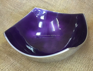 Bol à fruits à usage polyvalent prix usine pour servir un bol en aluminium émaillé au design fait main pour les collations et les fruits - Product Image 2