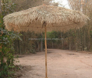 Cubiertas de paraguas de hoja de palma de paja de algas marinas de estilo moderno para muebles de exterior para hoteles y bares Tiki-Venta al por mayor - Product Image 5