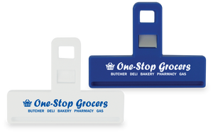 Toughie 4 "Bag Clip-La hoja de 4" maneja todas las necesidades de sellado, construcción sin óxido y viene con su logotipo - Product Image 2