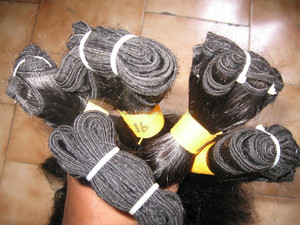 100% ยืดผมชาวอินเดียเกรด12A สีธรรมชาติที่ดีที่สุดนามสกุลผมอินเดียแบบใหม่ฟรีผมทอจากอินเดียผมดิบวัด - Product Image 6