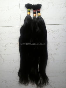 Cabello humano indio Remy Virgen sin procesar para trenzas - Product Image 3