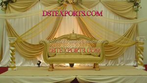 Canapé en bois sculpté, ensemble moderne, pour mariage, asiatique Royal, style indien, conception de luxe - Product Image 6