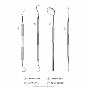 Juego de 4 Herramientas Dentales para Higiene Bucal, Removedor de Placa, para Limpieza y Relleno de Dientes - Product Image 2