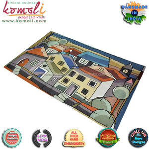 อาคารบนถนนที่ทำด้วยมือกลางแจ้งที่กำหนดเองการออกแบบกลางแจ้งพรมปูพื้น - Product Image 2