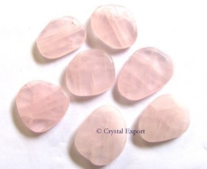 Piedra de masaje de cuarzo rosa-Varitas de masaje al por mayor - Product Image 1