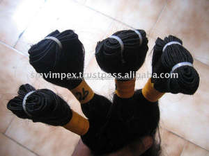 Tissage naturel deep wave 100% remy, extension de cheveux non traités, sans perte et emmêlée, tissage - Product Image 3