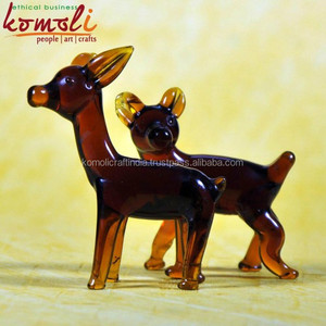 Petites figurines d'animaux en verre soufflé de Murano Designs et couleurs faits à la main personnalisés pour les collectionneurs, la maison ou la décoration de bureau - Product Image 4