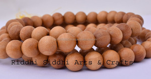 Perle bouddhiste en bois/sculpture en bois de santal/108 mala - Product Image 5