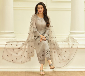 Robes de soirée pour femmes, style pakistanais et indien, en velours, longues, coupe A, pour mariage, occasions décontractées, nouvelles arrivées 2023, Salwar Kameez - Product Image 4