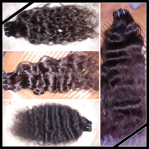 Extensión de cabello humano indio remy, rizado natural, grado 100% 12A, sin enredos - Product Image 2