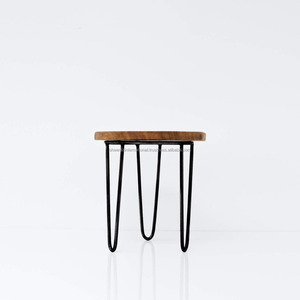 Modern Luxury <b>Round</b> Coffee <b>Table</b> Industrial Wooden Design Decorative Nesting Side <b>Table</b> for Dining Home Living Room Kitchen Use - Product Image 2