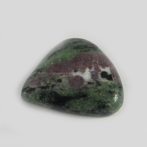Zoisita-GEMA de rubí Natural de 26x28mm, 7,45 gms, trillón, GEMA de cabujón Popular, IG0443 - Product Image 3