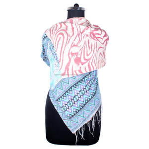 Kantha Work Cotton Handmade Vintage Style <b>Scarf</b> Trendy Design for Girls SC1044 <b>Scarf</b> Vintage Kantha Hand Stitched Cotton Allover - Product Image 1