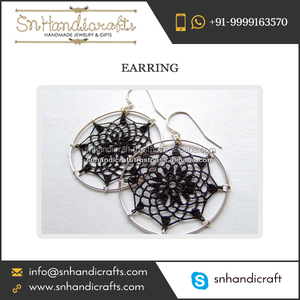 Trendy Women's Fashion <b>Marvel</b> Crochet Thread <b>Earring</b> at Lowest Market Price - Product Image 1