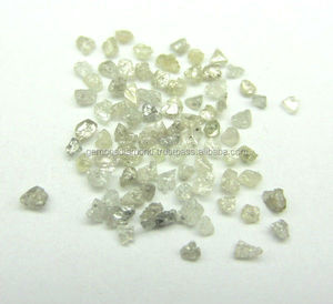 יהלומי גלם בהרבה טבעי 1.00 Mm כדי 2 Mm גודל לבן, אפור תכשיטי יהלומי גלם, תעשייתי 100% טבעי יהלומים GD173 - Product Image 5