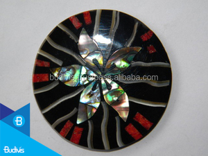 Joyería clásica para niños Concha de mar y colgante de resina - Product Image 4