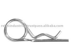 Heavy Duty Double Coil Hair Pin High Strength Industrial Locking <b>Fastener</b> For Machinery Engineering Use - Product Image 2