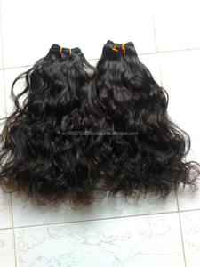 Armure ondulée de prolongements de cheveux vierges non traités indiens Remy faite à partir de cheveux humains - Product Image 3