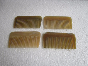 Hot sale luxury promotional buffalo - horn hair comb made in Vietnam - Product Image 4