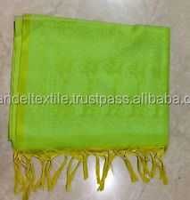 Beautiful Indian Vintage Banarasi Silk Stole Embroidered Neck-Head Wrap <b>Dupatta</b> <b>Scarf</b> Long Style for Gift - Product Image 3