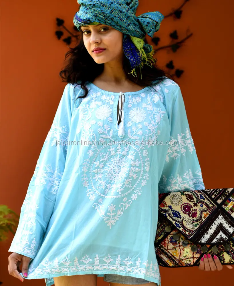 Áo Trùm Đầu Kaftans Sang Trọng Nhỏ Bãi Biển