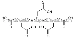 Diethylene Triamine Penta एसिटिक एसिड (DTPA) कैस 67-43-6, (अपशिष्ट) जल उपचार रासायनिक, Chelating एजेंटों