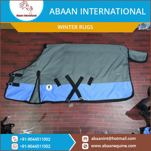 Couverture d'hiver pour cheval à rembourrage épais 300 GSM, couverture de stalle chaude pour climat froid 1200 deniers - Product Image 4