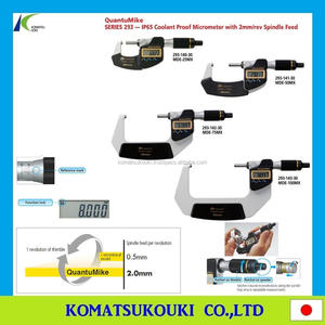 ไมโครมิเตอร์แบบดิจิตอล Mitutoyo รุ่นมาตรฐาน รุ่นใหม่ล่าสุด ของแท้ 293-821-30 ผลิตในประเทศญี่ปุ่น - Product Image 4