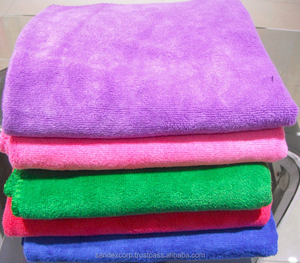 Le meilleur exportateur propose des serviettes de nettoyage en microfibre épaisse et écologique en polyester polyamide pour une utilisation dans la salle de bain sportive en Inde - Product Image 1