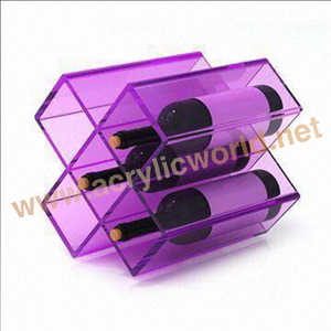 Boîte de présentation de vin en acrylique écologique avec logo personnalisé et service OEM - Product Image 2