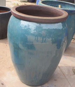 กระถางเซรามิกเคลือบ - Product Image 1