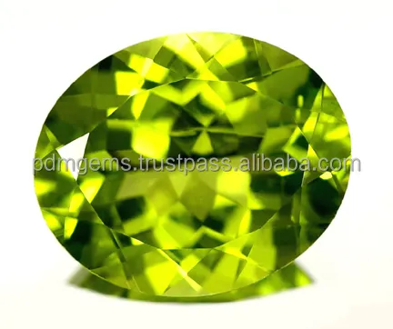 สีเขียว Peridot 100% ของแท้กึ่งมีค่าพลอยสำหรับทำเครื่องประดับทำมือธรรมชาติอัญมณีสีเขียว Peridot จากบราซิล