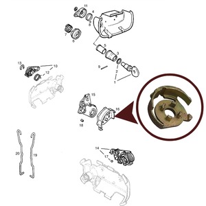 BDP647ล็อคบาร์เรลสุนัขซ้ายสำหรับ134467, 90540613 - Product Image 6