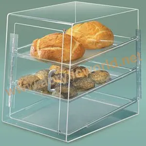 Acrylic Food Rack / Food Tray / Bread Tray -2 layers