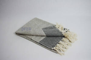 Toalla de Peshtemal turca de diamante fouta hammam - Product Image 4