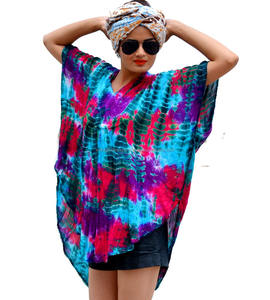 NUEVA LLEGADA DISEÑADOR TIE-DYE KAFTAN TOP - Product Image 5