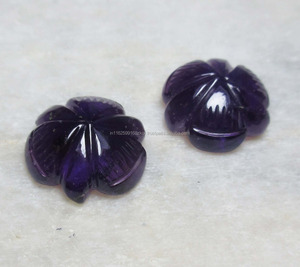 Commandes personnalisées en gros de haute qualité améthyste naturelle pierre précieuse en vrac dans la fleur coupée toutes les formes tailles couleur pourpre - Product Image 3