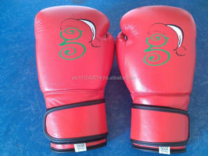 Gants de boxe en cuir synthétique pour hommes de 12 oz évacuant l'humidité de 8oz 16oz 14oz pour les sports et les affaires Équipement d'arts martiaux - Product Image 2