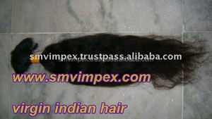 Mèches naturelles indiennes vierges brunes grade 12A, cheveux humains en vrac, bonne texture et bonne au toucher, lisses et doux, livraison gratuite - Product Image 4