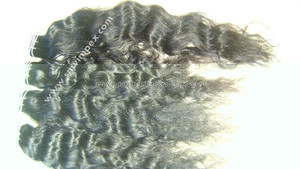 Extensión de cabello humano Remy indio Natural 100%, rizado, ondulado y recto con ondas profundas sueltas, sin enredos y sin desprendimiento - Product Image 3