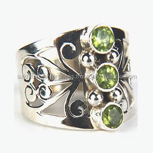 <b>Handmade</b> <b>Jewelry</b> Ring Silver 925 Wholesale Natural Gemstone <b>Jewelry</b> - Product Image 1