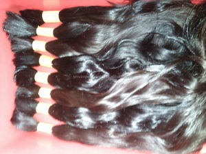 Fourniture d'usine 16 pouces Extension de cheveux humains indiens Cheveux bruts indiens en gros 100 cheveux humains vierges - Product Image 6