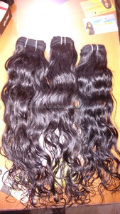 Onda Natural Mejor Calidad Color Natural 100% Humano Remy Indio natural rizado Extensiones de cabello humano - Product Image 3