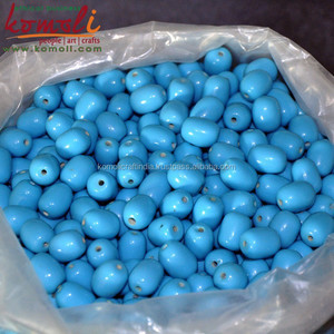 Aqua <b>Blue</b> Resin <b>Beads</b> for Jewelry Making Custom Acrylic <b>Bead</b> - Product Image 6