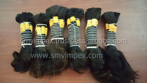 Cabello humano a granel. "El mejor cabello humano a granel" 100% sin nueces Color natural y textura natural Cabello crudo a granel de la India. - Product Image 6