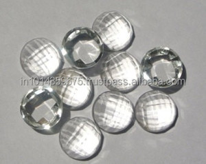 Cuarzo Natural Transparente, Piedra Tallada, Certificada por Terceros, para Joyería, Precio al por Mayor, Coszcalt Exports CF - Product Image 5
