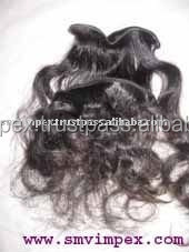 Cheveux indiens naturels remy, sans écaille, tissage à domicile, 100% naturels non traités, tissage indien Meilleure perte de cheveux - Product Image 3