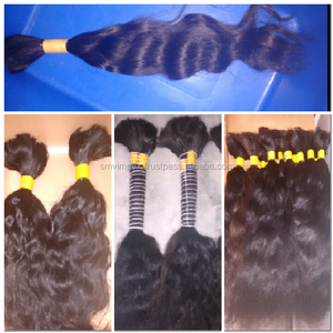 Cheveux naturels en vrac non traités, chevelure naturelle du sud de l'inde - Product Image 5